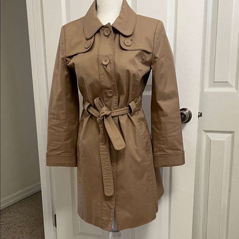 Classic Tan Trench Coat